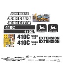 JUEGO DE CALCAS DE RESTAURACION PARA JOHN DEERE 410C ANTI