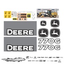 JUEGO DE CALCAS DE RESTAURACION PARA JOHN DEERE 770G