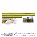 JUEGO DE CALCAS DE RESTAURACION PARA JOHN DEERE 5715 VJO
