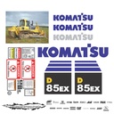JUEGO DE CALCAS DE RESTAURACION PARA KOMATSU D85EX15
