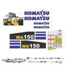 JUEGO DE CALCAS DE RESTAURACION PARA KOMATSU WA1505