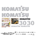 JUEGO DE CALCAS DE RESTAURACION PARA KOMATSU FG302
