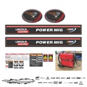 JUEGO DE CALCAS DE RESTAURACION PARA LINCOLN POWER MIG