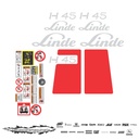 JUEGO DE CALCAS DE RESTAURACION PARA LINDE H45