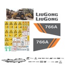 JUEGO DE CALCAS DE RESTAURACION PARA LIUGONG 766A