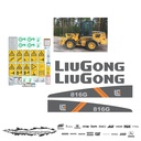 JUEGO DE CALCAS DE RESTAURACION PARA LIUGONG 816G