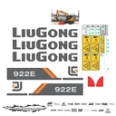JUEGO DE CALCAS DE RESTAURACION PARA LIUGONG 922E