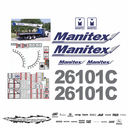 JUEGO DE CALCAS DE RESTAURACION PARA MANITEX 26101C
