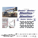 JUEGO DE CALCAS DE RESTAURACION PARA MANITEX 30102C