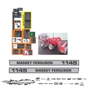 JUEGO DE CALCAS DE RESTAURACION PARA MASSEY FERGUSON 1145