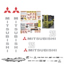 JUEGO DE CALCAS DE RESTAURACION PARA MITSUBISHI FG25