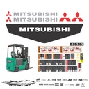 JUEGO DE CALCAS DE RESTAURACION PARA MITSUBISHI FBC25N2