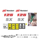 JUEGO DE CALCAS DE RESTAURACION PARA MONTABERT 125SX