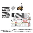JUEGO DE CALCAS DE RESTAURACION PARA MULTIQUIP CIPSA AR15