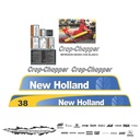JUEGO DE CALCAS DE RESTAURACION PARA NEW HOLLAND 38S CHOPER