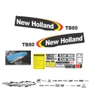 JUEGO DE CALCAS DE RESTAURACION PARA NEW HOLLAND TB80
