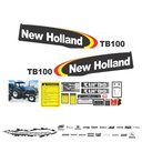JUEGO DE CALCAS DE RESTAURACION PARA NEW HOLLAND TB100