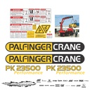JUEGO DE CALCAS DE RESTAURACION PARA PALFINGER PK23500