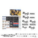 JUEGO DE CALCAS DE RESTAURACIÓN PARA RAYGO 400A