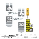 JUEGO DE CALCAS DE RESTAURACION PARA RHINO RHB320