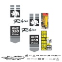 JUEGO DE CALCAS DE RESTAURACION PARA RHINO RHB350