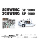 JUEGO DE CALCAS DE RESTAURACION PARA SCHWING SP1000