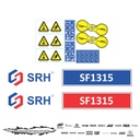 JUEGO DE CALCAS DE RESTAURACION PARA SRH SF1315