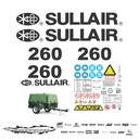 JUEGO DE CALCAS DE RESTAURACION PARA SULLAIR 260