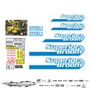 JUEGO DE CALCAS DE RESTAURACION PARA SUPERIOR BROOM DT80J