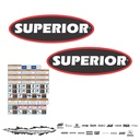 JUEGO DE CALCAS DE RESTAURACION PARA SUPERIOR F3628