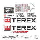 JUEGO DE CALCAS DE RESTAURACION PARA TEREX RS70100