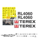 JUEGO DE CALCAS DE RESTAURACION PARA TEREX RL4060 
