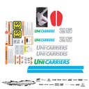 JUEGO DE CALCAS DE RESTAURACION PARA UNICARRIERS PF25