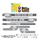 JUEGO DE CALCAS DE RESTAURACION PARA VOLVO A35C