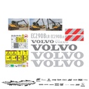 JUEGO DE CALCAS DE RESTAURACION PARA VOLVO EC290BLR