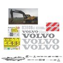 JUEGO DE CALCAS DE RESTAURACION PARA VOLVO EC330BLC