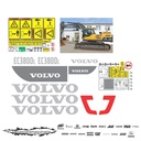 JUEGO DE CALCAS DE RESTAURACION PARA VOLVO EC380DL