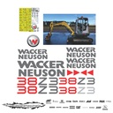 JUEGO DE CALCAS DE RESTAURACION PARA WACKER 38Z3