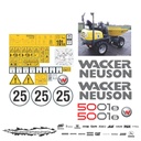 JUEGO DE CALCAS DE RESTAURACION PARA WACKER 5001S