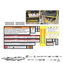 JUEGO DE CALCAS DE RESTAURACION PARA WACKER GPS9700