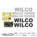 JUEGO DE CALCAS DE RESTAURACION PARA WILCO 3200D