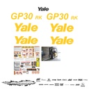 JUEGO DE CALCAS DE RESTAURACION PARA YALE GP30RK