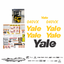 JUEGO DE CALCAS DE RESTAURACION PARA YALE GLP040VX