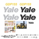 JUEGO DE CALCAS DE RESTAURACION PARA YALE GDP155