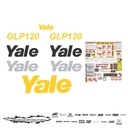 JUEGO DE CALCAS DE RESTAURACION PARA YALE GLP120