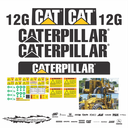 JUEGO DE CALCAS DE RESTAURACION PARA CAT 12G VJO