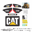 JUEGO DE CALCAS DE RESTAURACION PARA CAT 226B2 NVO