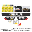 JUEGO DE CALCAS DE RESTAURACION PARA CAT 777G NVO