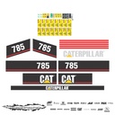 JUEGO DE CALCAS DE RESTAURACION PARA CAT 785