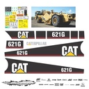 JUEGO DE CALCAS DE RESTAURACION PARA CAT 621G SCRAPER